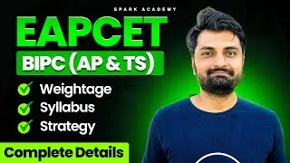 EAPCET BIPC 2026 - Complete Road map| Syllabus, Weightage, Books | EAPCET 2025| Everything you need
