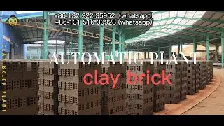 Full Automatic Brick Making Plant Rotary Tunnel Kiln Dailly Capacity 200K Pcs Bricks