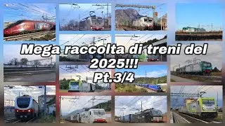 MEGA RACCOLTA di TRENI del 2025!!!                   Pt.3/4
