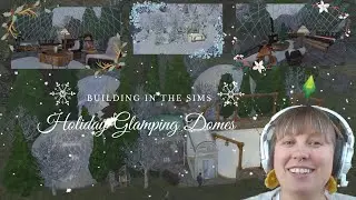 Holiday Hotel - Building a Geodesic Dome Glamping Hotel!! Sims 4 Build