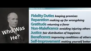 The Best Philosopher You Never Heard Of - W.D. Ross