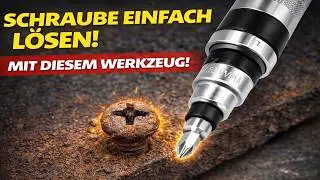 VERROSTETE SCHRAUBEN EASY ÖFFNEN MIT DEM HANDSCHLAGSCHRAUBER! | TUTORIAL | FACTOREM