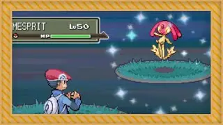 [LIVE] Shiny Roaming Mesprit after 1,256 SRs in Platinum