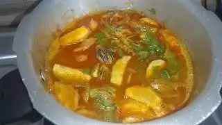 Vankaya chicken brinjal curry naa rayalaseema style lu