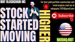 RIOT BLOCKCHAIN INC STOCK STARTED MOVING HIGHER | RIOT STOCK UPDATE | RIOT STOCK ANALYSIS