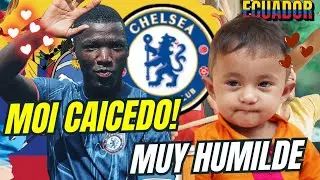 IMPACTO MUNDIAL CON LA HUMILDAD DE MOISES CAICEDO &hearts;️🥺 ES DEMASIADO HUMILDE 