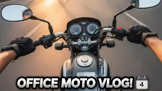 The Daily Grind🔥: Office Motovlog 🏍️❤️ |Splendor Moto Vlog | Lucknow City |