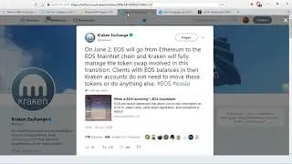 EOS Main Net Launch   Token Registration   How To