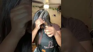 Quick Weave using DIOS Yaki bundles! 😍#quickweave #synthetichair #synthetic