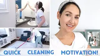 Quick Clean With Me! || Instant Cleaning Motivation || Tidy Up With Troy