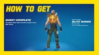How to unlock the blitz wings in fortnite