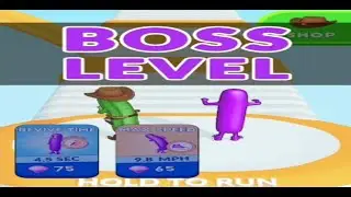 Wacky Run - Gameplay All Levels (ios,android) BOSS LEVEL