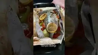 KAĞITTA SARPA BALIĞI BEŞ DAKİKADA HAZIRLADIM👌 PRATİK ve LEZZETLİ BALIK PİŞİRME Y&Ouml;NTEMİ KANALIMDA