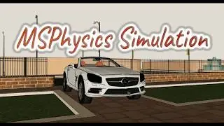 MSPhysics Car and Suspension |  SketchUp 2017 | Simulation