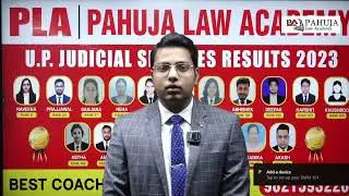 Celebrating Akash Rank: Rank 266 in UP Judicial Services Exam 2022 | PAHUJA LAW ACADEMY - PLA #pla