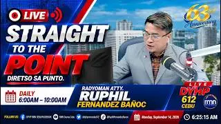 STRAIGHT TO THE POINT | Septyembre 14, 2026 - Lunes