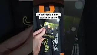 Onde comprar material escolar de Anime?//Jujutsu Kaisen, Spy Family, Miraculous e + ✨