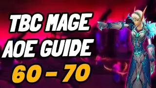 WOW TBC Mage Aoe Leveling - Burning Crusade Classic