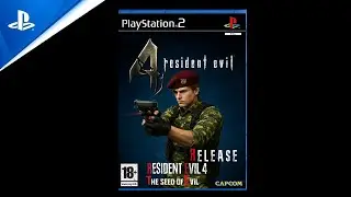 RESIDENT EVIL 4 RELEASE THE SEED OF EVIL PLAYSTATION 2 CELULAR,PC,OPL,AETHERSX2, HARD GAMER SE LIGA