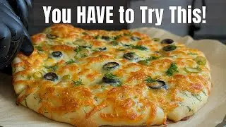 Have You Tried This Easy Cheesy Olive Bread Yet? You HAVE to Try This!