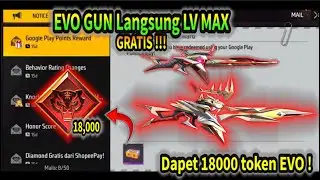 TRIK SPIN EVOGUN WOODPECKER, DAPET LV MAX !! NAIKIN LEVEL EVO GUN FF GRATIS pake GOOGLE PLAYSTORE