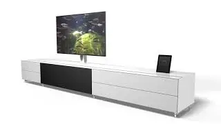 Mobile TV/Sistema audio COCOON di Spectral Smart Furniture