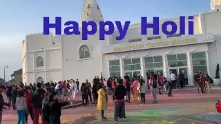 Holi Festival 2025 Celebration in Triveni Mandir Brampton