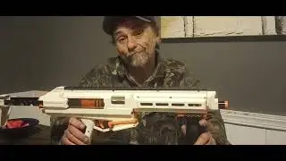 Valkyrie G01 foam Dart Blaster review and firing demo