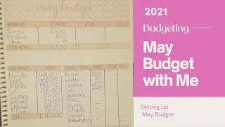 Budget with Me|| May 2021 Budget|| Part 1