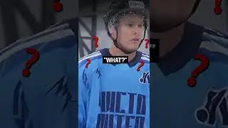 Michkov just wants the puck 😅🏒