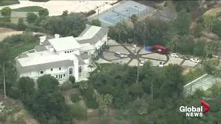 Footage of Jake Paul&rsquo;s Mansion being raided by FBI