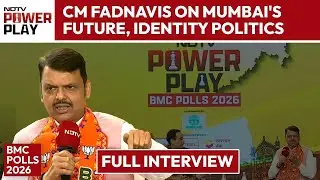 CM Fadnavis Exclusive On NDTV LIVE: Mumbai's Future, Identity Politics And the BMC Battle
