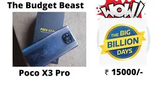 Poco X3 Pro Unboxing iN October 2021 | Flipkart BIg Billion Days Sale| Cost Me Only 15000/-