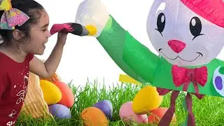 Karolyn plays Easter Games. Time to decorate, paint and play.
