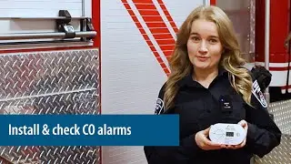 Install and Test Carbon Monoxide Alarms - Twelve Days of Holiday Fire Safety - Day 5