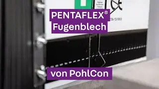 PohlCon Abdichtung - Arbeitsfuge (PENTAFLEX® Fugenblech)