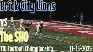 11U Football Championship Brick City vs The SHO (Staten Island Hurricanes) 11-15-2025