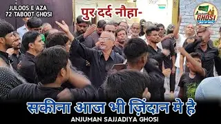 JULOOS E AZA WO 72 TABOOT 6 SAFAR 2022 GHOSI, SAKEENA AAJ BHI ZINDAAN ME HAI,ANJUMAN SAJJADIYA GHOSI