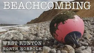 Beachcombing - a walk at West Runton, Norfolk, UK and what we found on the shoreline.