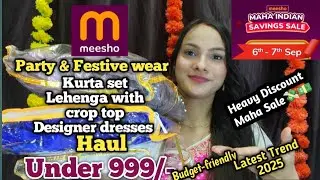 Meesho | Meesho kurta set haul | Festive/Partywear kurta set from MEESHO | Meesho festive kurta set