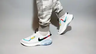 Nike Joyride Dual Run Summit White Hyper Turquoise CV9304-100 on feet