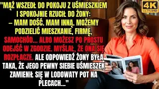 Mąż zaproponował żonie, by rozstali się w dobrych stosunkach    ale jej odpowiedź sprawiła,