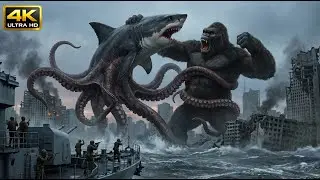 King Kong vs Sharktopus Prime | Epic Ocean Monster Battle | AI Movie 2025