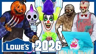 Ещё больше утечек информации об аниматрониках Lowes на Хэллоуин 2026! | Финальные анонсы?