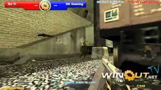 Na`Vi vs SK Gaming DreamHack 2011 (de_train) - 1 / 7