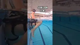 This video got 58 million views #underwater #diving