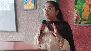 Nida Ali | Self Introduction | American Institute Unnao | AIEL UNNAO | अंग्रेजी बोलना सीखें #unnao