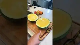 Yellow Watermelon Taste Test