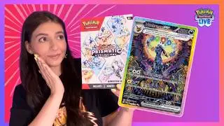 Sprawdzam jakie karty będą w kodach Pokemon TCG Live | Prismatic Evolutions | PT 1