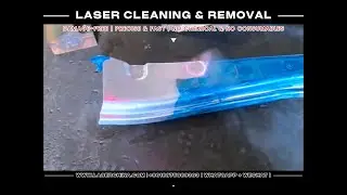 Laser Ablation Cleaning for Industrial Metal Workpieces - Steel & Aluminum Scale Removal